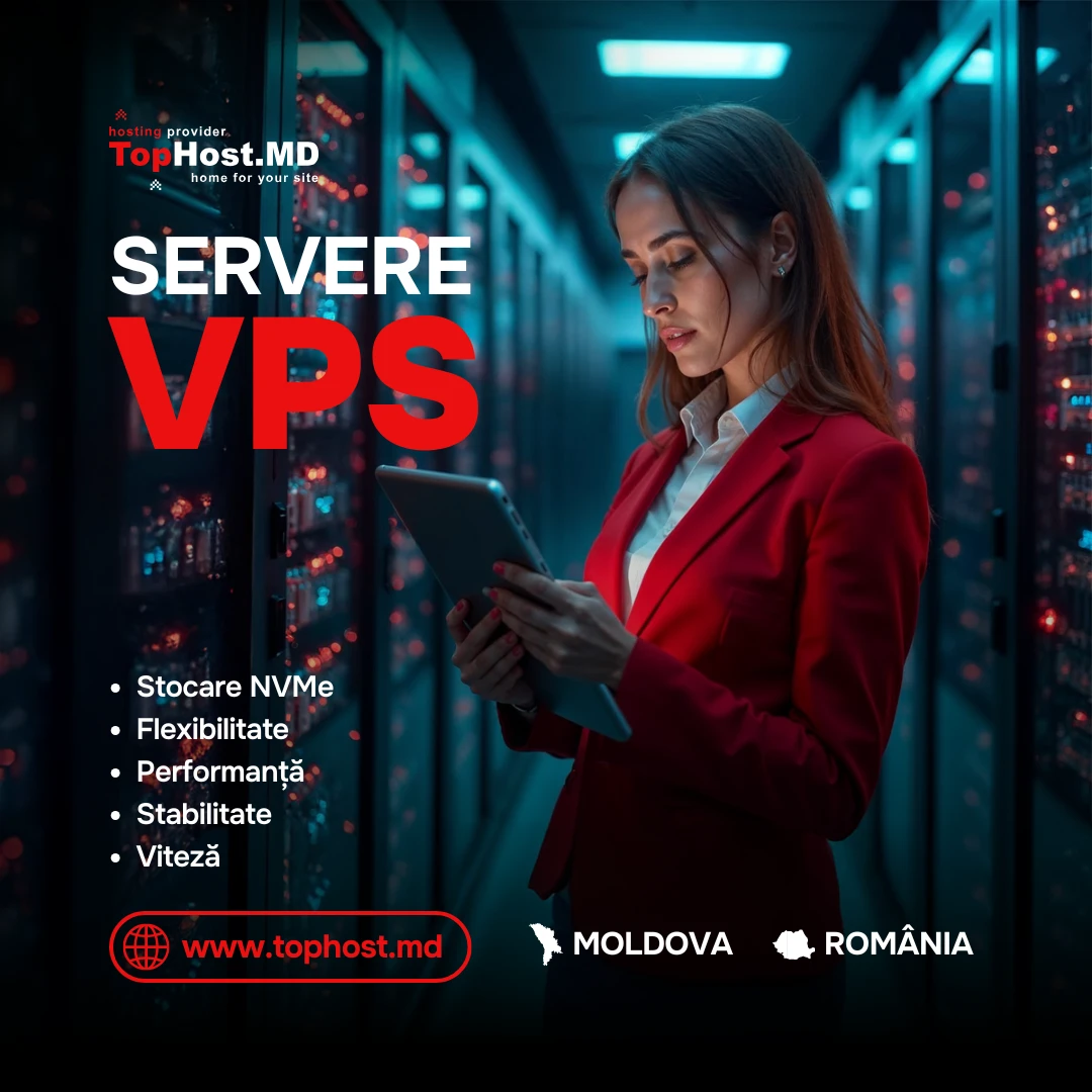 Găzduire VPS Moldova - Control Complet, Performanță Superioară pentru Site-ul Tău