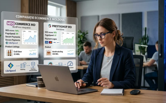 PrestaShop vs WooCommerce — какую платформу выбрать в Молдове в 2026 году?