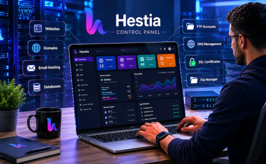 VPS cu Hestia Control Panel – Administrează serverul tău simplu și eficient