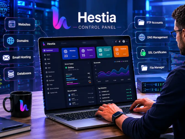 VPS with Hestia Control Panel – Manage Your Server Easily and Efficiently