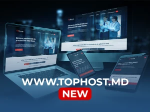 Компания TopHost обновила существующий сайт и услуги